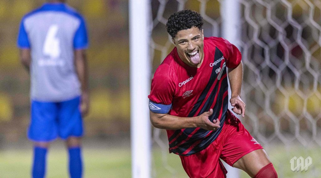 Lima marcou gol na Copinha e busca mais em Athletico-PR x Flamengo. Foto: Anderson Lira/Athletico Paranaense