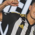 Tomás Cuello com a camisa do Atlético-MG. Foto: Atlético