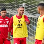 Elenco se prepara para o Athletiba. (Foto: José Tramontin/athletico.com.br)