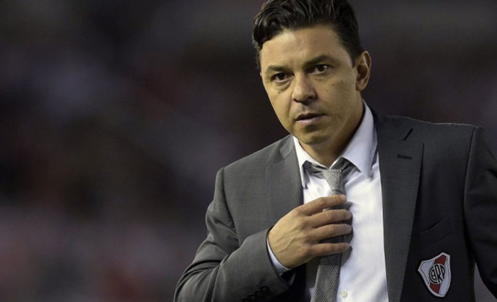 Marcelo Gallardo e Atheltico-PR (Foto: Divulgação/Conmebol)