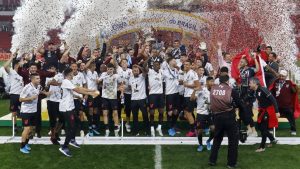 Athletico-PR foi campeão da Copa do Brasil em 2019. Foto: Divulgação/Conmebol