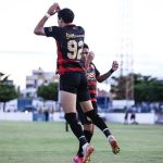 Pablo comemora a la CR7 após sair do Athletico-PR. Foto: Divulgação/Sport