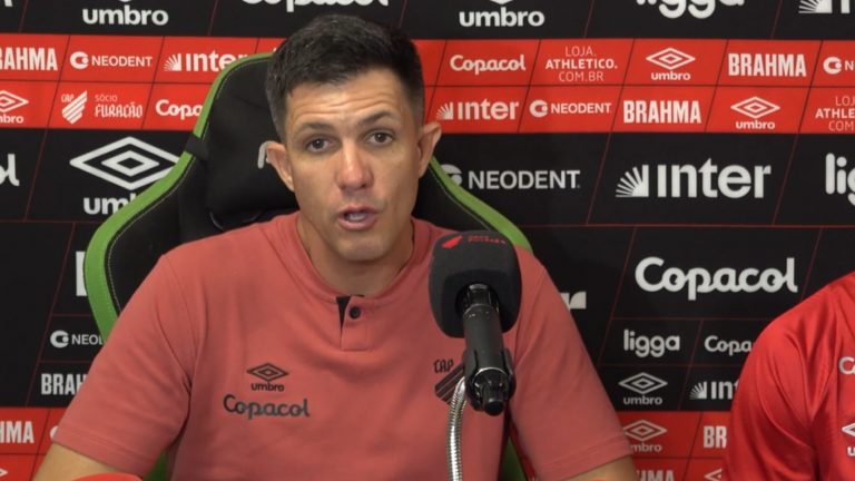 Maurício Barbieri com problemas no Athletico-PR. Foto: Divulgação/Rede Furacão