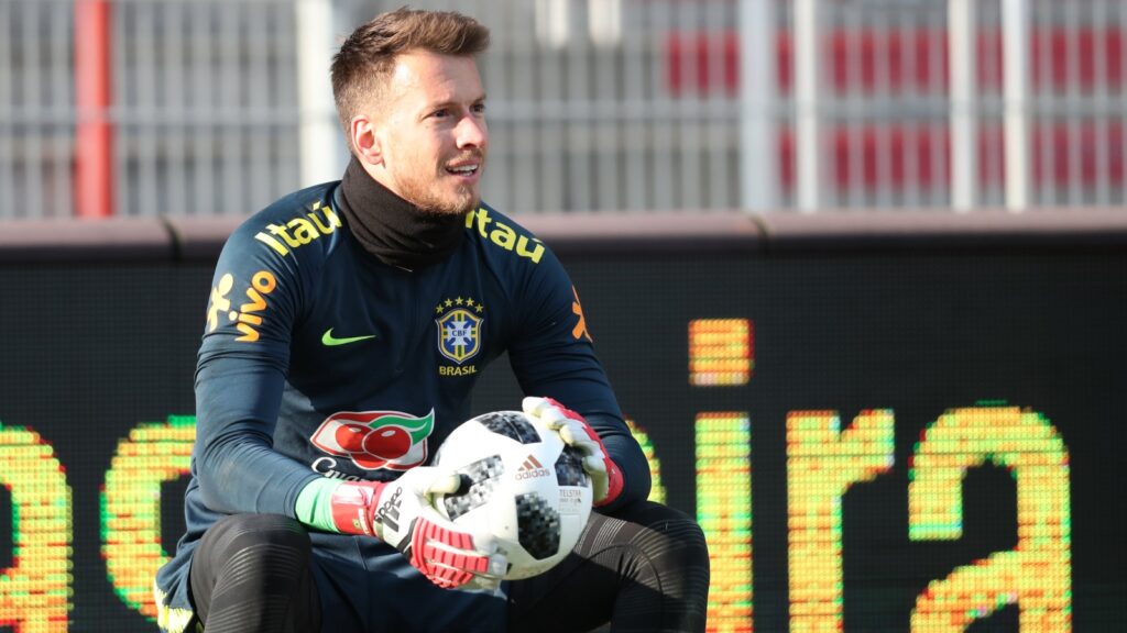 Goleiro Neto. Foto: Lucas Figueiredo/CBF