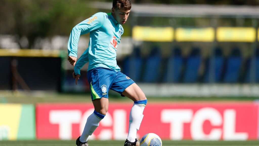 Gustavo Gomes é cria do Athletico-PR. Créditos: Rafael Ribeiro/CBF