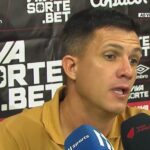 Barbieri fala em coletiva após Maringá 1 x 1 Athletico-PR (Imagem: Rede Furacão)