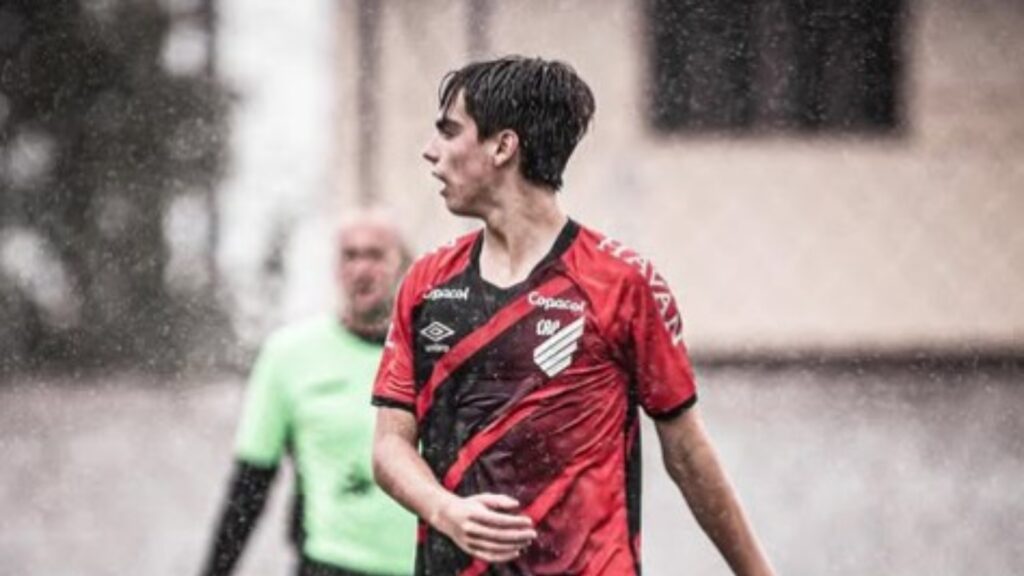 Giorgio Constantini na época em que atuou pelo Athletico-PR. Foto: Reprodução/Instagram