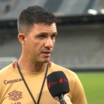 Barbieri em entrevista para o Athletico-PR - Imagem: Divulgação/Rede Furacão