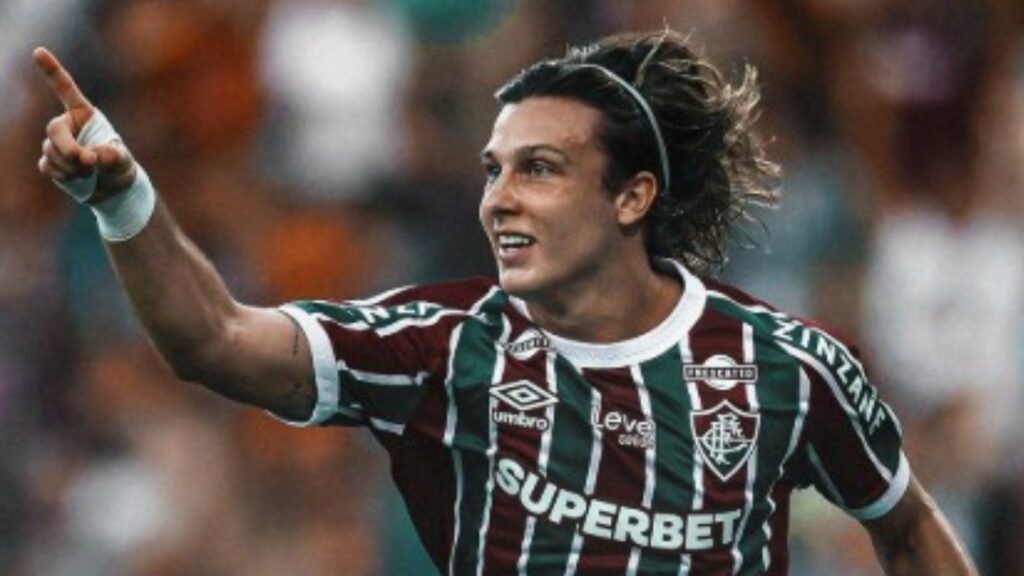 Canobbio marcou dois gols pelo Fluminense. Foto: Divulgação/Fluminense