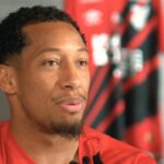 Habraão cede entrevista ao Athletico-PR - Imagem: Divulgação/Rede Furacão