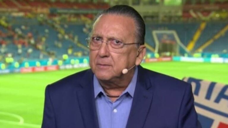 Galvão Bueno conta história sobre Guarany-RS que enfrenta Athletico-PR (Foto: Reprodução/Globo)