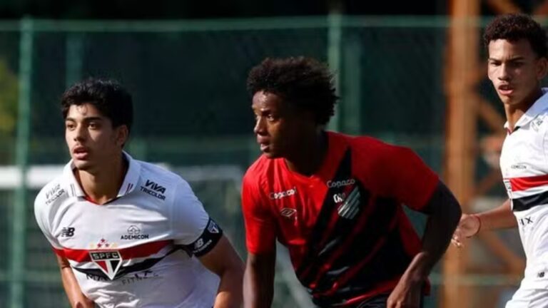 São Paulo x Athletico-PR. Foto: Divulgação/Athletico-PR