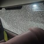 Criminosos apedrejam ônibus do Maringá após goleada no Athletico-PR (Foto: Divulgação/Maringá)