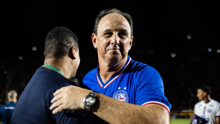 Yago Felipe perde espaço com Rogério Ceni e Athletico-PR leva chapéu (Foto: Letícia Martins/EC Bahia)
