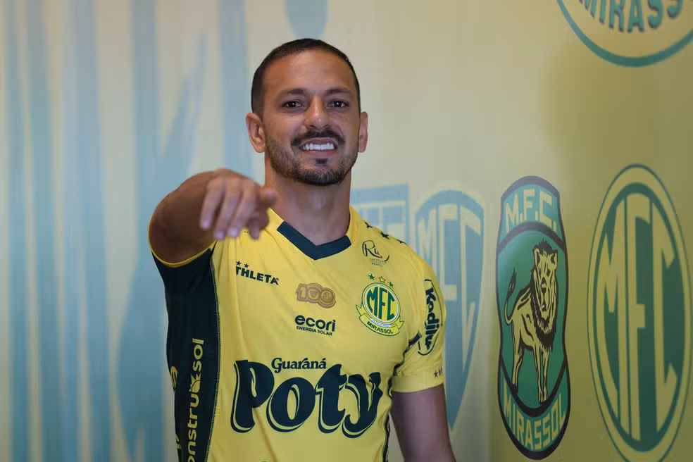 Yago Felipe é o novo reforço do Mirassol. Foto: JP Pinheiro/Agência Mirassol