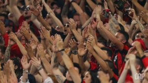 Torcida tem pé atrás com jogo entre Brusque x Athletico-PR (Foto: José Tramontin/athletico.com.br)