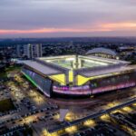 Arena Pantanal. Foto: Drone Daniel Meneses/Secom-MT
