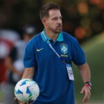 Ramon Menezes é o técnico da seleção sub-20. Créditos: Rafael Ribeiro/CBF