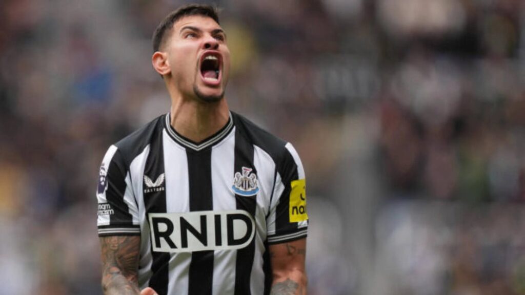 Bruno Guimarães vai encontrar Ancelotti (Foto: Reprodução/Redes Sociais)