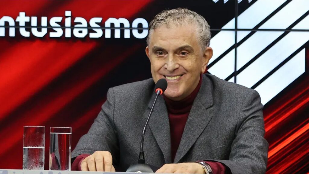 Petraglia, presidente do Athletico-PR - (Foto: José Tramontin/athletico.com.br)