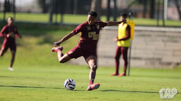 Isaac. Foto: Duda Matoso/athletico.com.br