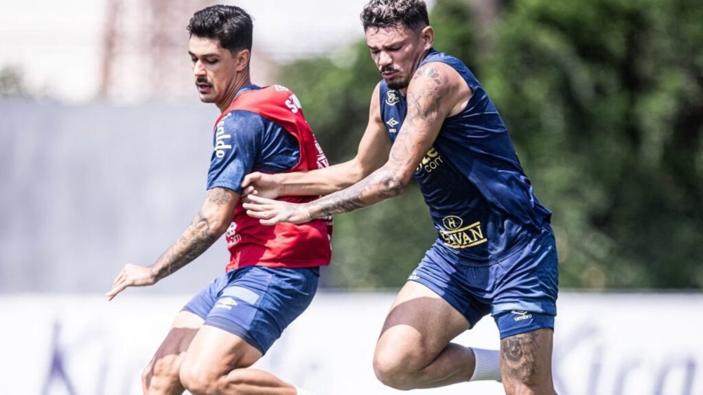 Athletico-PR busca João Basso no Santos - (Foto: Raul Baretta/Santos FC)