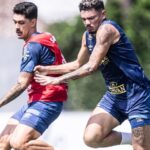 Athletico-PR busca João Basso no Santos - (Foto: Raul Baretta/Santos FC)