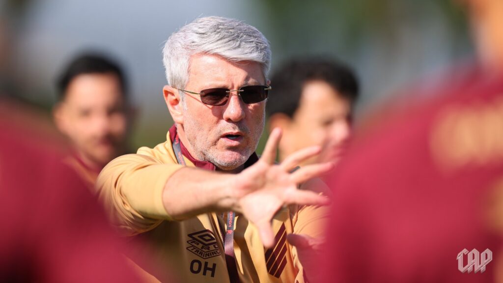 Odair Hellmann busca melhorar Athletico-PR (Foto: José Tramontin/athletico.com.br)