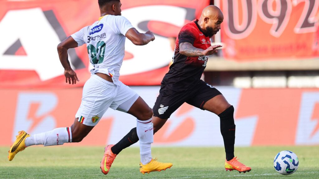 Athletico-PR tem dificuldades contra Brusque (Foto: Duda Matoso/athletico.com.br)