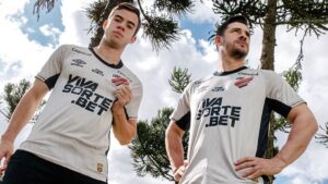 Athletico-PR divulga nova camisa 2 (Foto: Divulgação/Site oficial/Athletico)