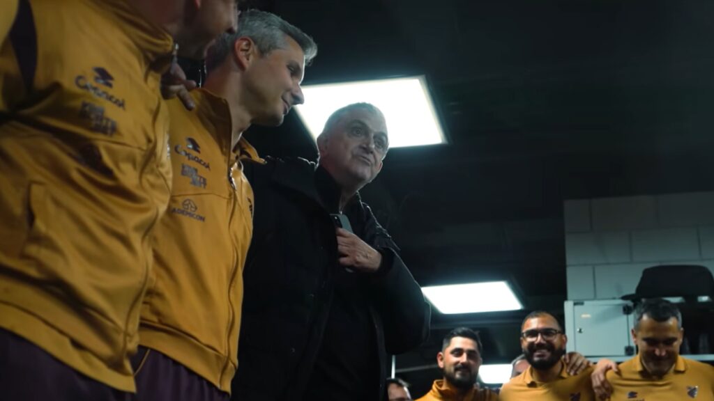 Petraglia fala sobre coração no vestiário do Athletico-PR (Imagem: Reprodução/Rede Furacão)