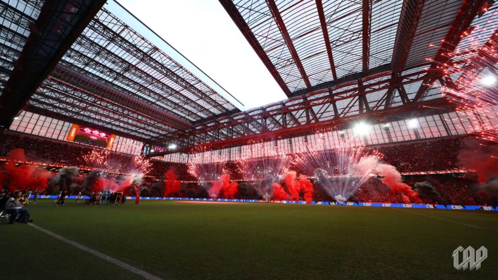 Athletico-PR vence Volta Redonda em casa (Foto: José Tramontin/athletico.com.br)