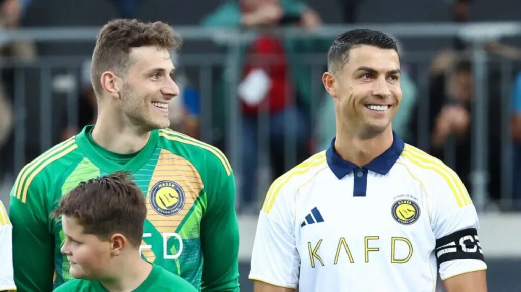 Ex-Athletico-PR Bento e Cristiano Ronaldo